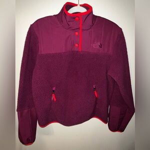The North Face Women’s Size Small Cragmont 1/4 Snap Pullover EUC